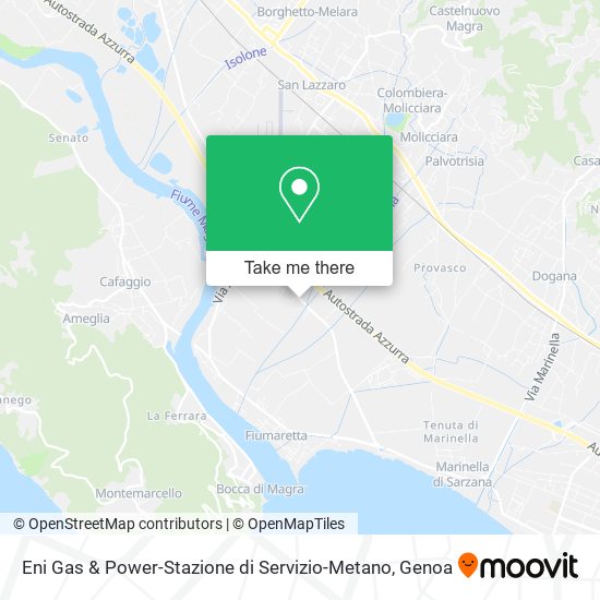 Eni Gas & Power-Stazione di Servizio-Metano map