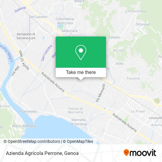 Azienda Agricola Perrone map