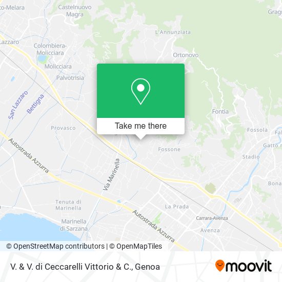 V. & V. di Ceccarelli Vittorio & C. map