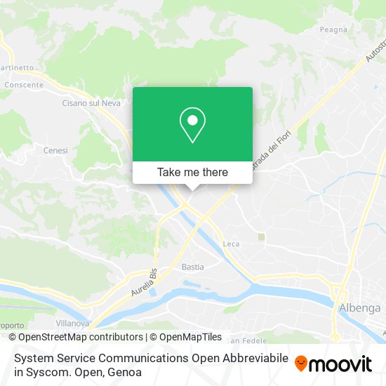 System Service Communications Open Abbreviabile in Syscom. Open map