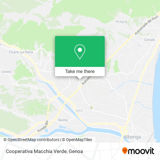 Cooperativa Macchia Verde map