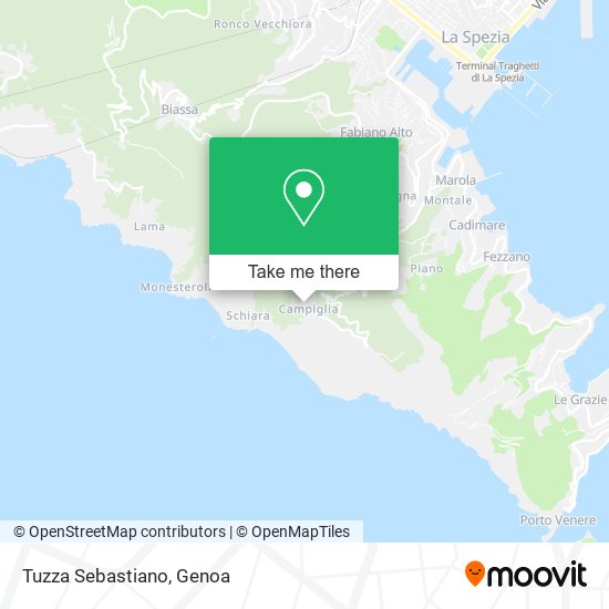 Tuzza Sebastiano map