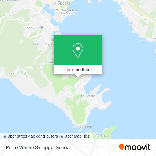 Porto Venere Sviluppo map