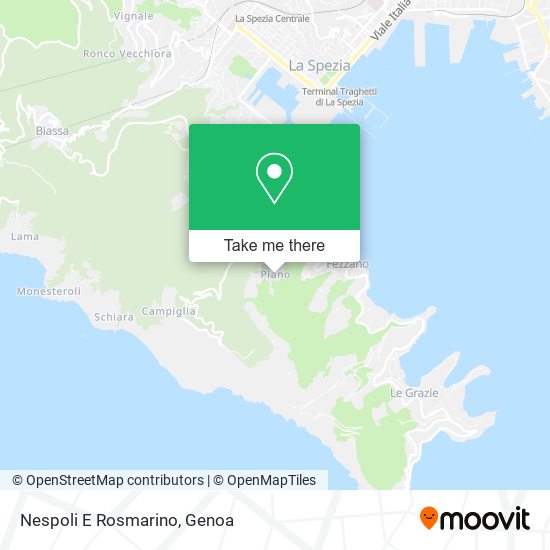 Nespoli E Rosmarino map