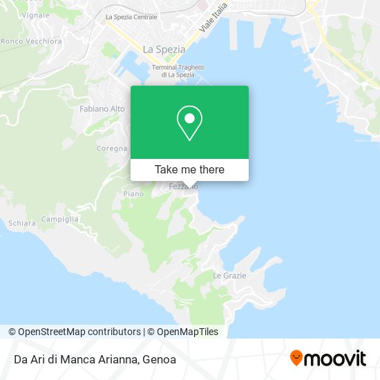 Da Ari di Manca Arianna map