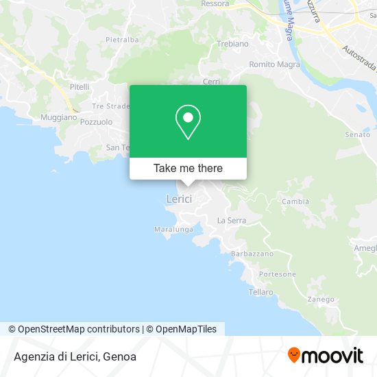 Agenzia di Lerici map