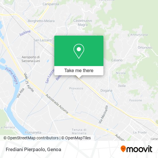 Frediani Pierpaolo map