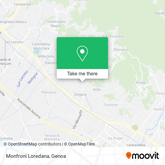 Monfroni Loredana map