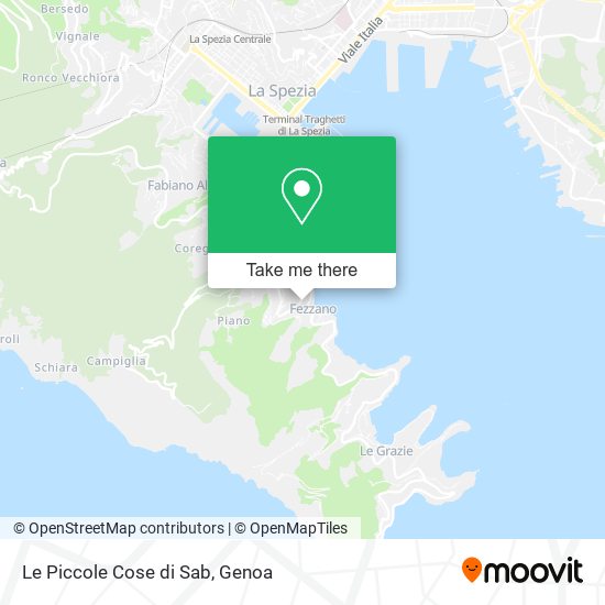 Le Piccole Cose di Sab map