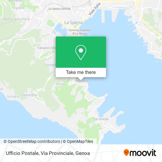 Ufficio Postale, Via Provinciale map