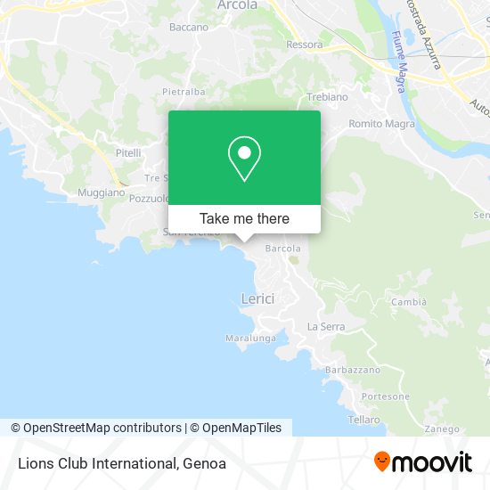Lions Club International map