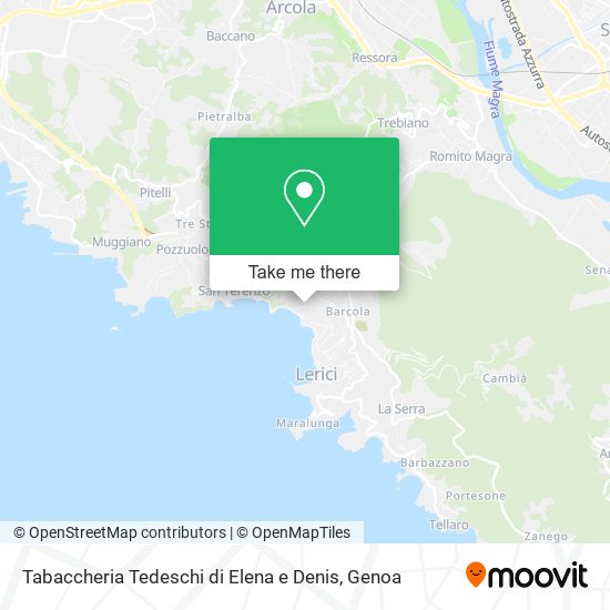Tabaccheria Tedeschi di Elena e Denis map