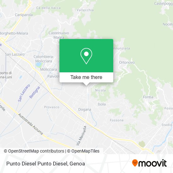Punto Diesel Punto Diesel map