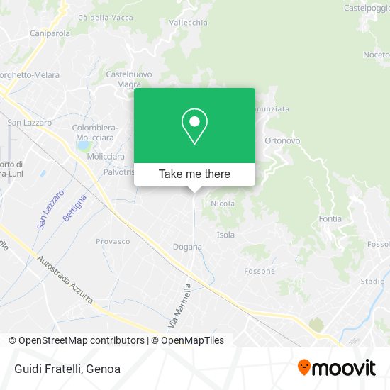 Guidi Fratelli map