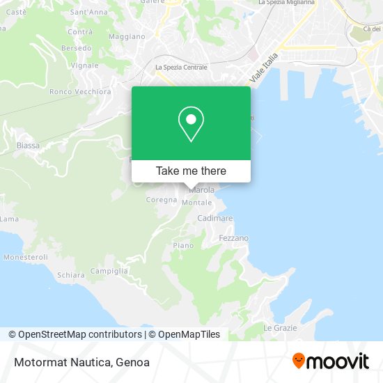 Motormat Nautica map