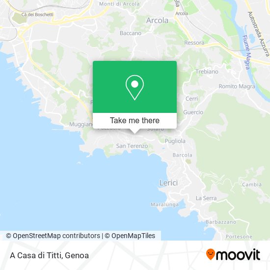 A Casa di Titti map