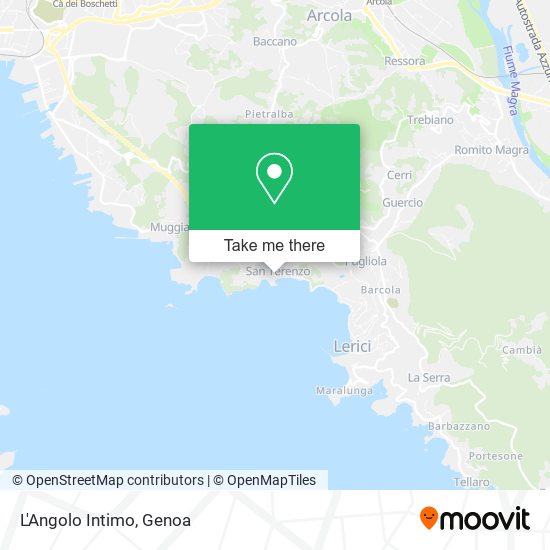 L'Angolo Intimo map