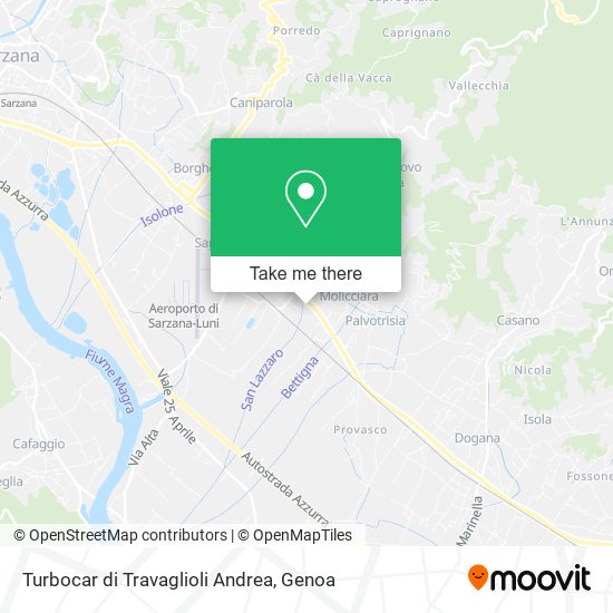 Turbocar di Travaglioli Andrea map