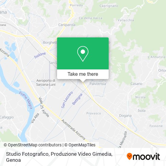 Studio Fotografico, Produzione Video Gimedia map