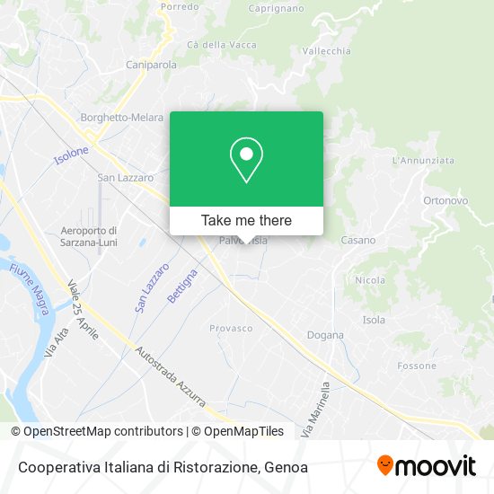 Cooperativa Italiana di Ristorazione map