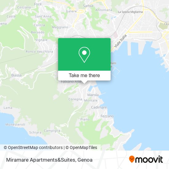 Miramare Apartments&Suites map