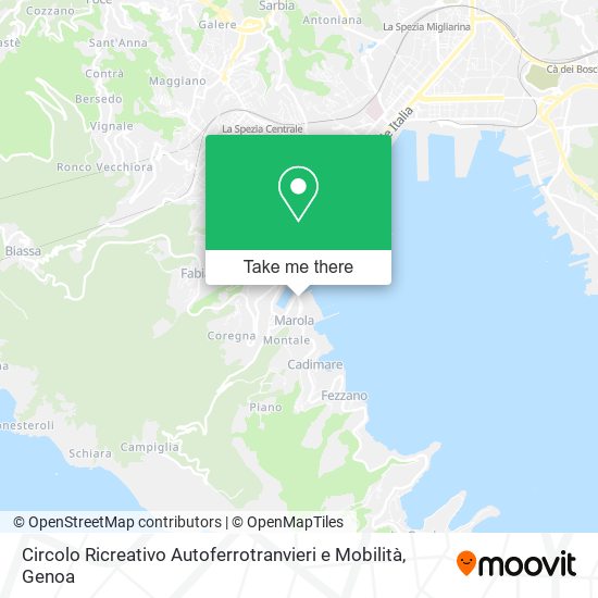Circolo Ricreativo Autoferrotranvieri e Mobilità map