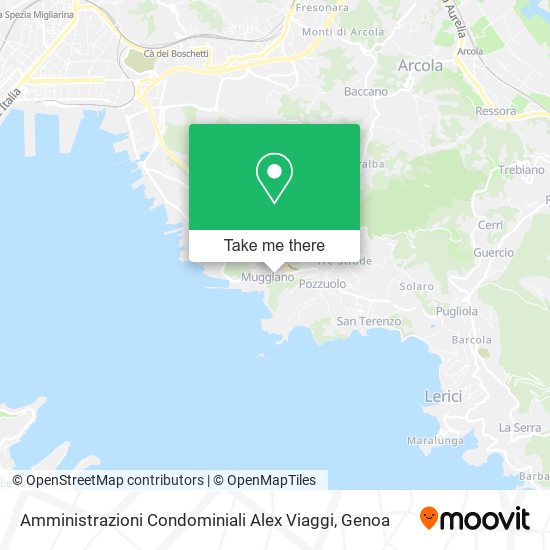 Amministrazioni Condominiali Alex Viaggi map
