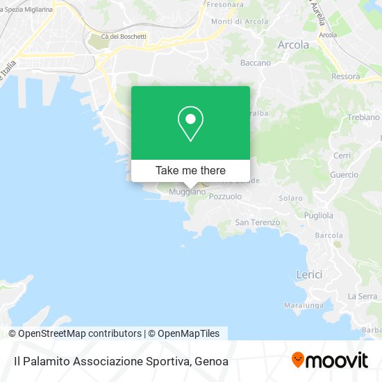 Il Palamito Associazione Sportiva map