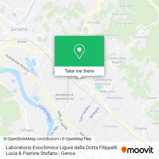 Laboratorio Enochimico Ligure della Dotta Filippelli Lucia & Pastine Stefano- map