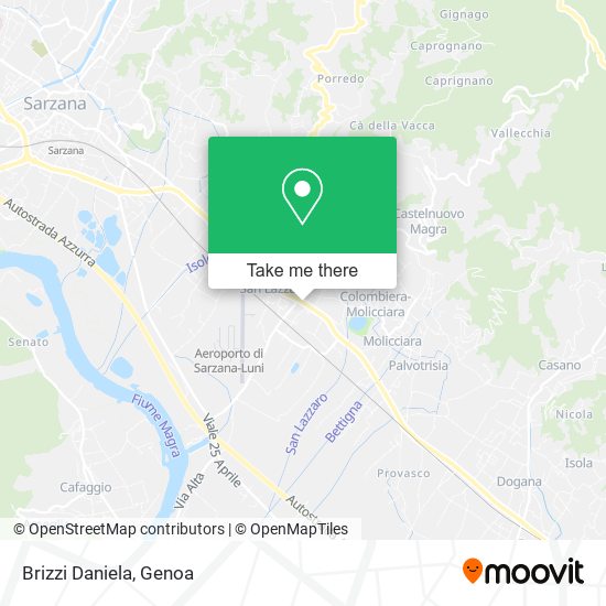 Brizzi Daniela map