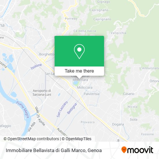 Immobiliare Bellavista di Galli Marco map