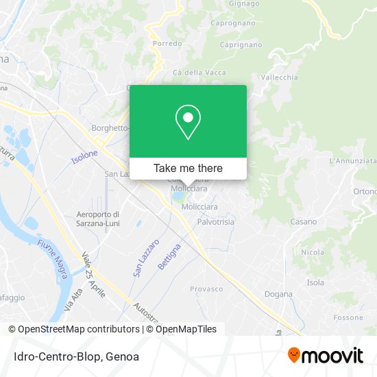 Idro-Centro-Blop map