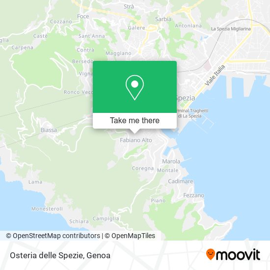 Osteria delle Spezie map