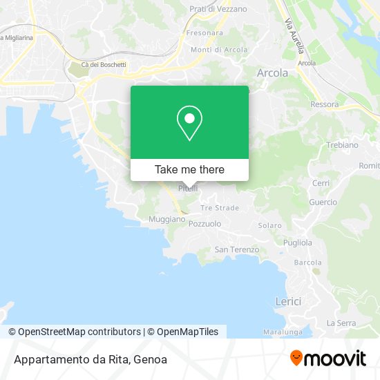 Appartamento da Rita map