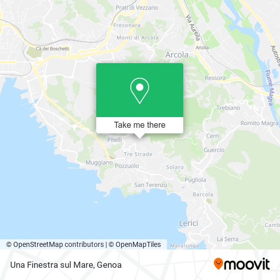 Una Finestra sul Mare map