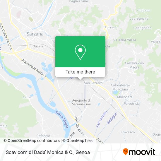 Scavicom di Dada' Monica & C. map