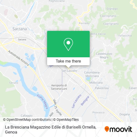La Bresciana Magazzino Edile di Bariselli Ornella map