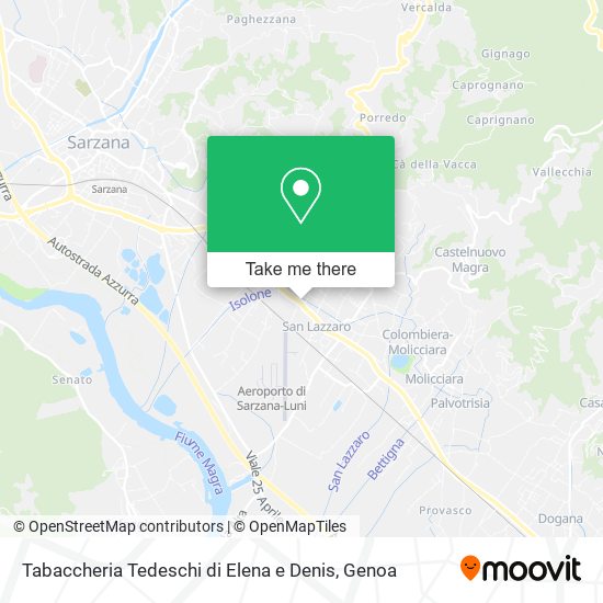 Tabaccheria Tedeschi di Elena e Denis map