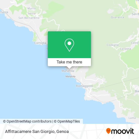 Affittacamere San Giorgio map