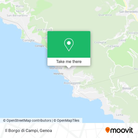 Il Borgo di Campi map