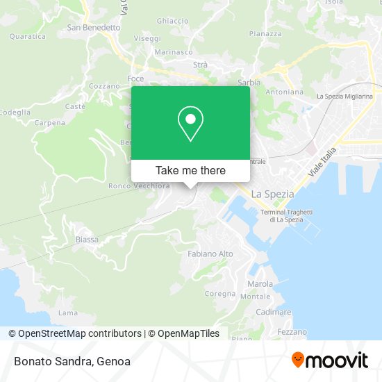 Bonato Sandra map