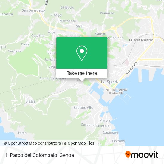 Il Parco del Colombaio map