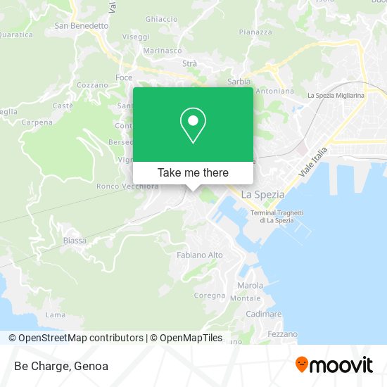 Be Charge map