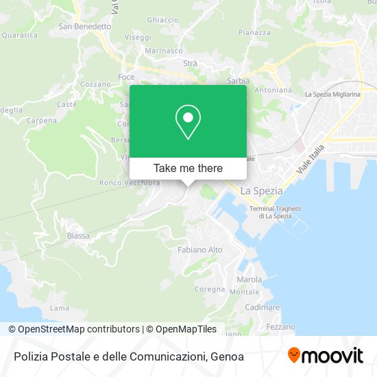 Polizia Postale e delle Comunicazioni map
