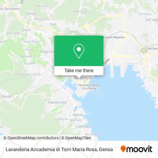 Lavanderia Accademia di Torri Maria Rosa map