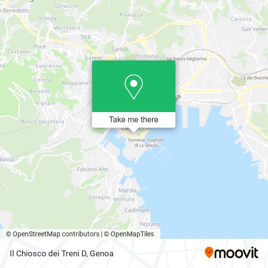 Il Chiosco dei Treni D map