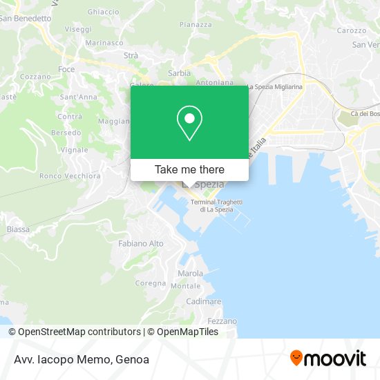 Avv. Iacopo Memo map