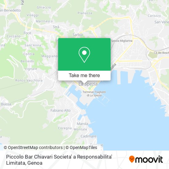 Piccolo Bar Chiavari Societa' a Responsabilita' Limitata map