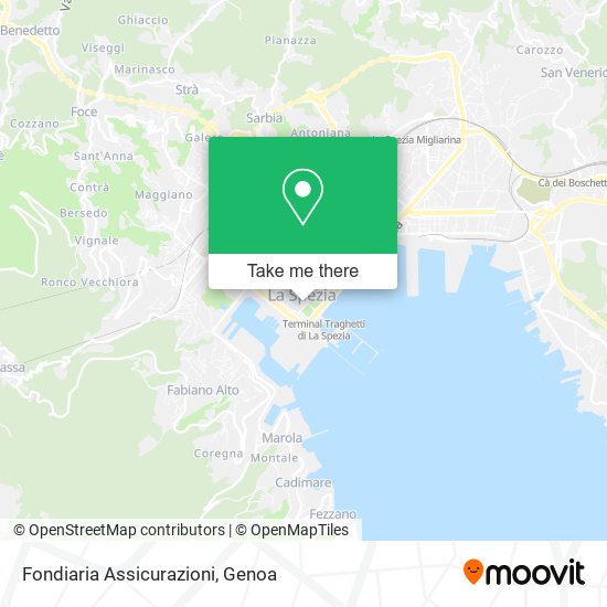 Fondiaria Assicurazioni map