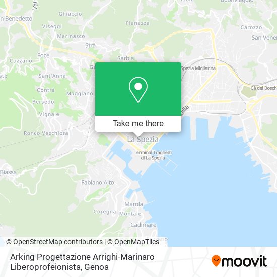 Arking Progettazione Arrighi-Marinaro Liberoprofeionista map